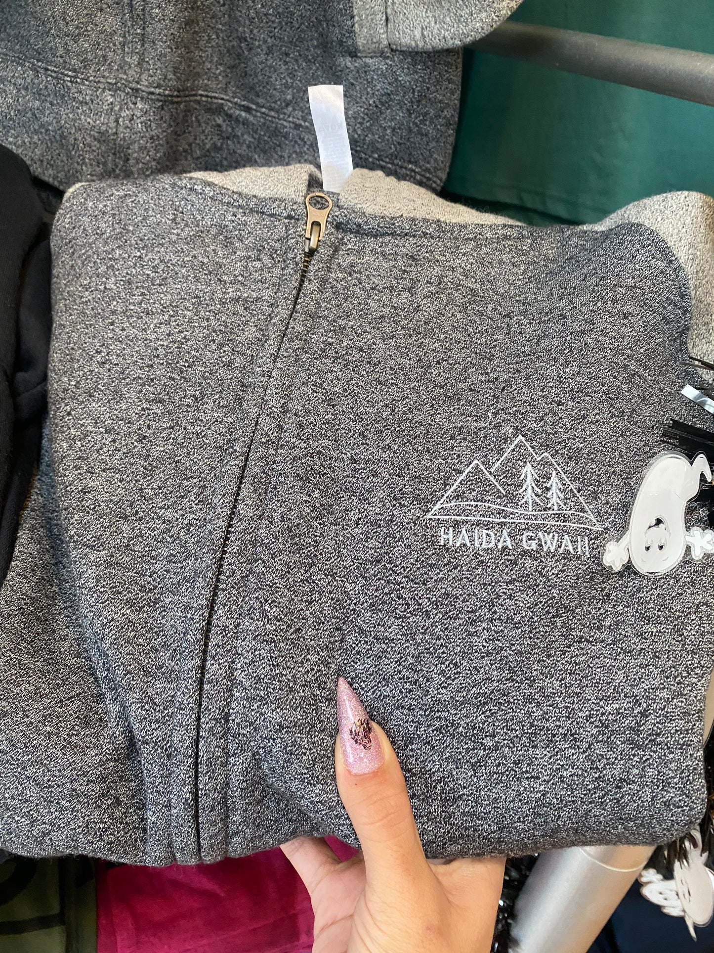 Haida Gwaii Two Tone Zip Up
