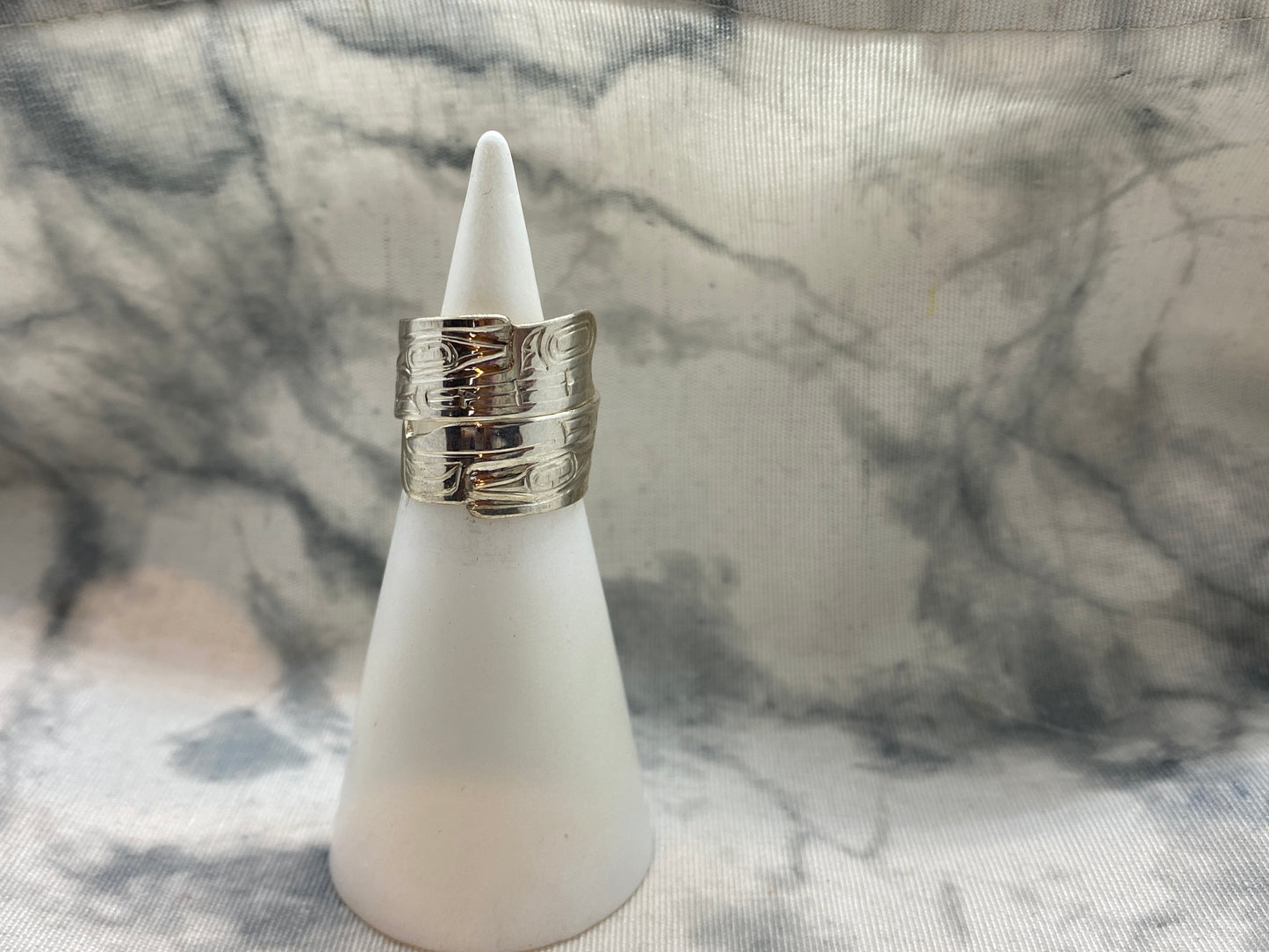 Eagle Bear Wrap Ring