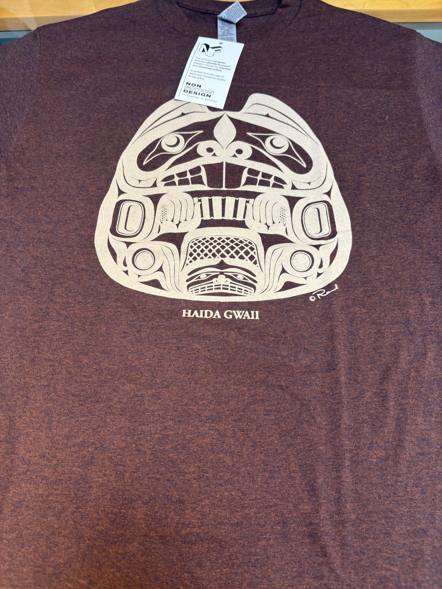 Bill Reid Beaver Haida Gwaii Design T-Shirt