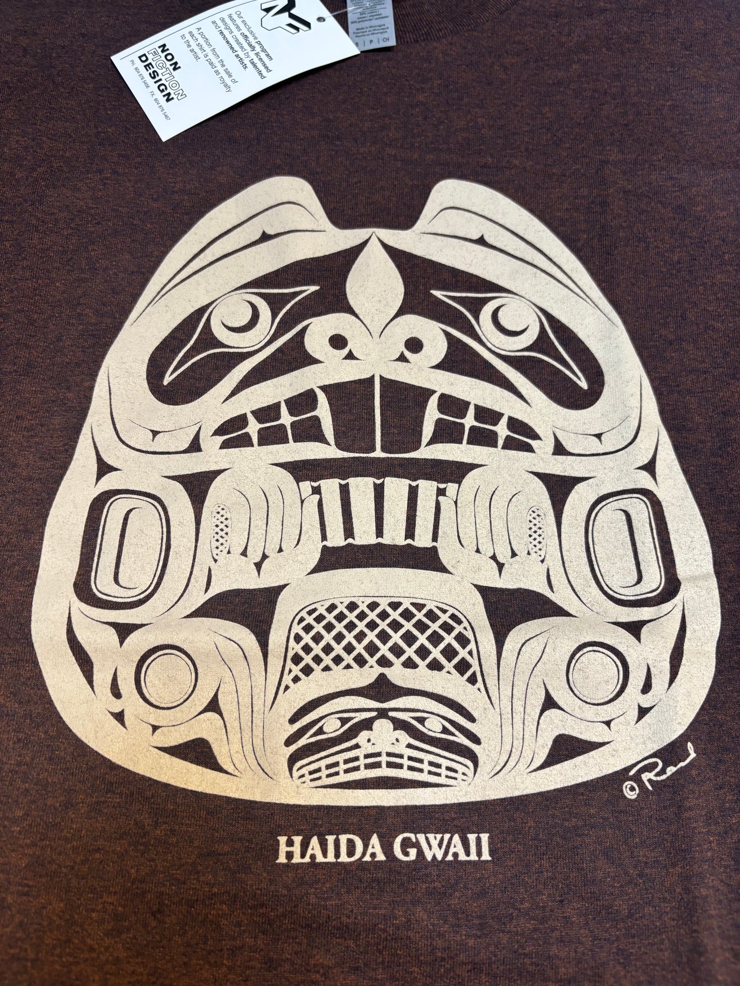 Bill Reid Beaver Haida Gwaii Design T-Shirt