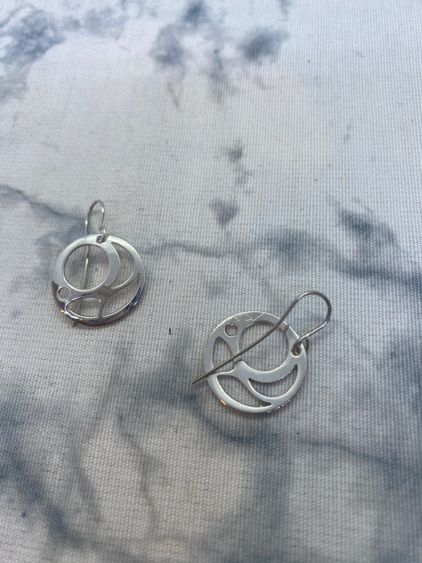 Salmon Egg Earrings