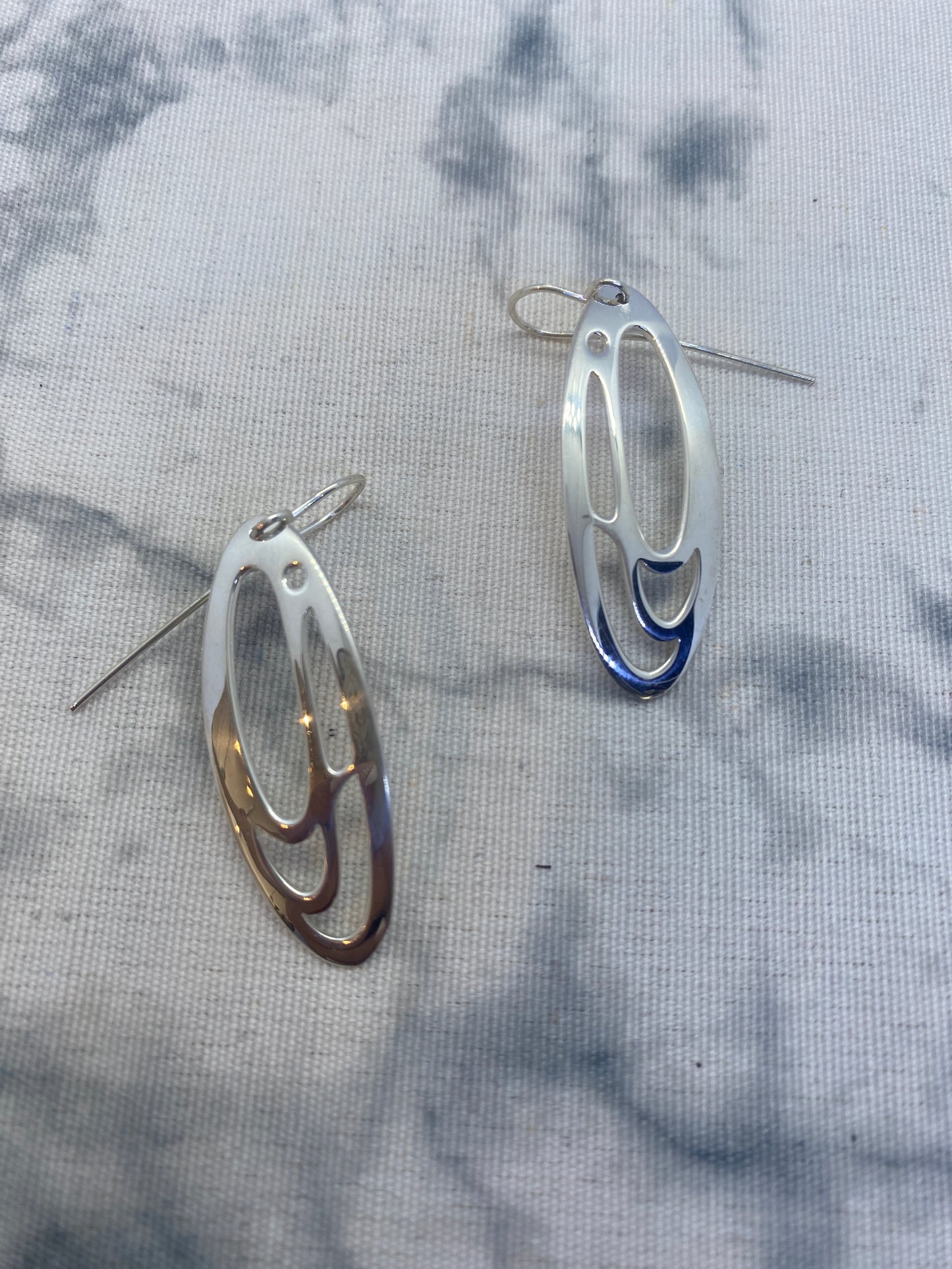 Salmon Egg Earrings