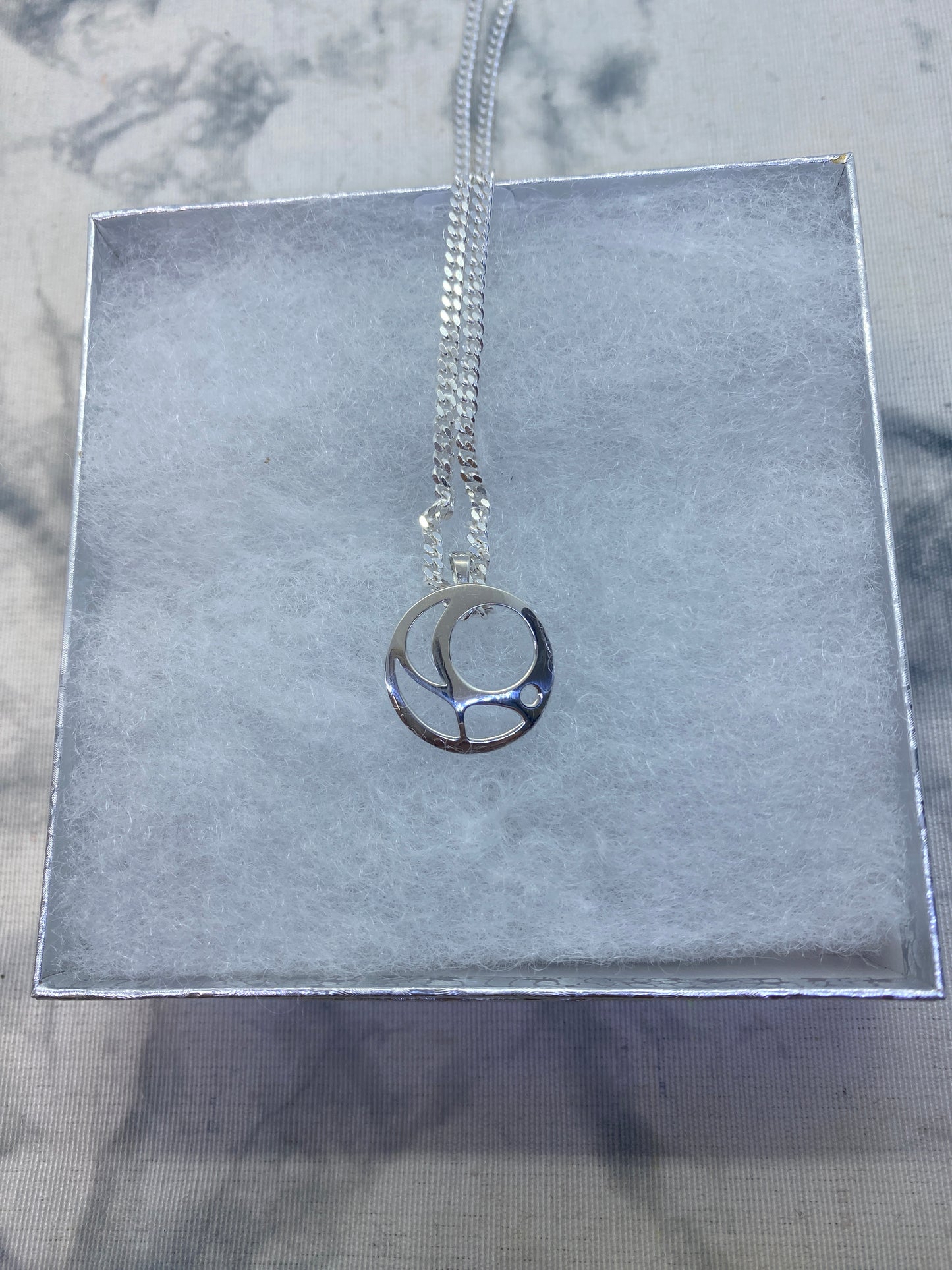 Salmon Egg Pendent