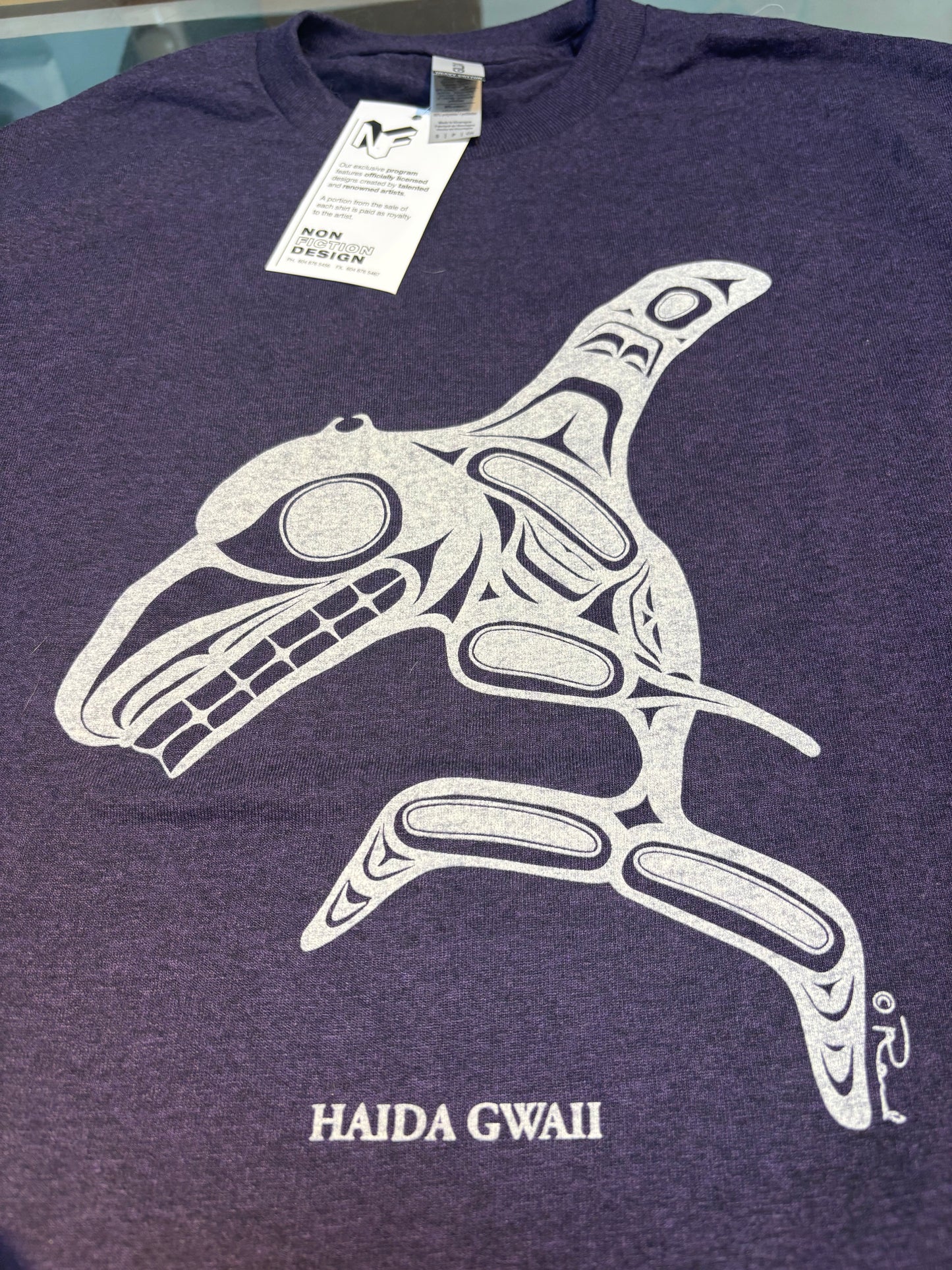 Bill Reid Orca Haida Gwaii Design T-Shirt