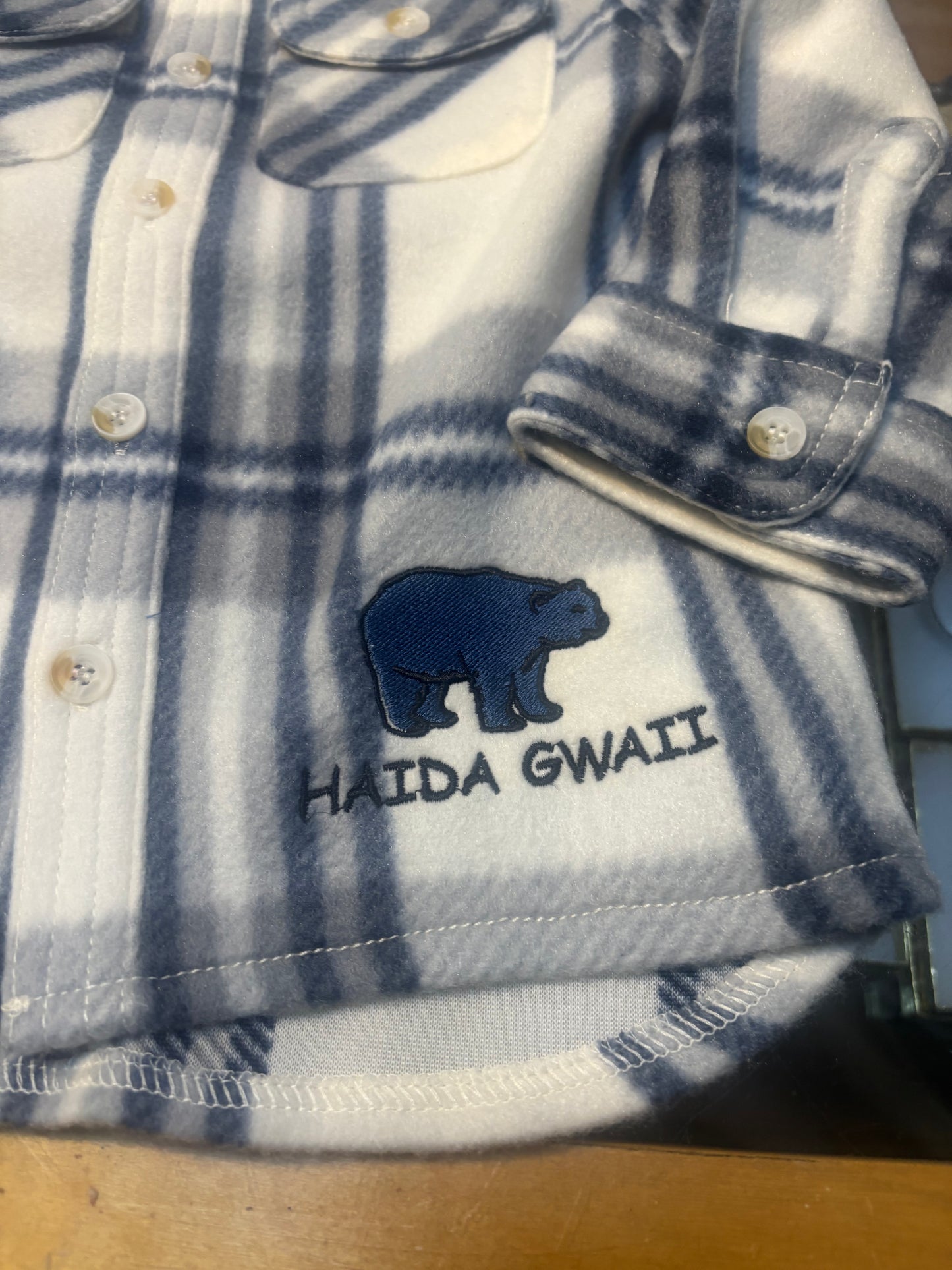 Kids Haida Gwaii Plaid Button up
