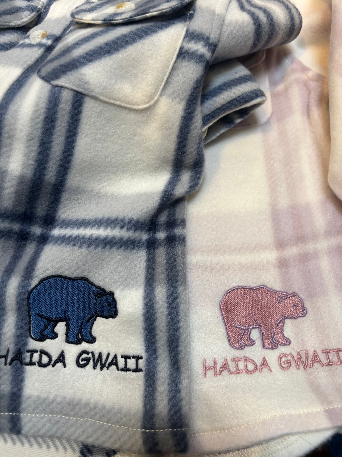 Kids Haida Gwaii Plaid Button up