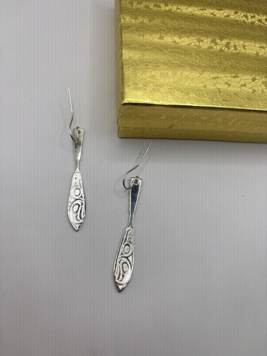 Eagle Paddle Earrings