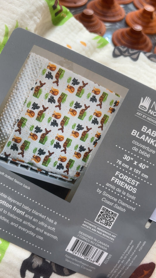 Forest Friends Baby Blanket