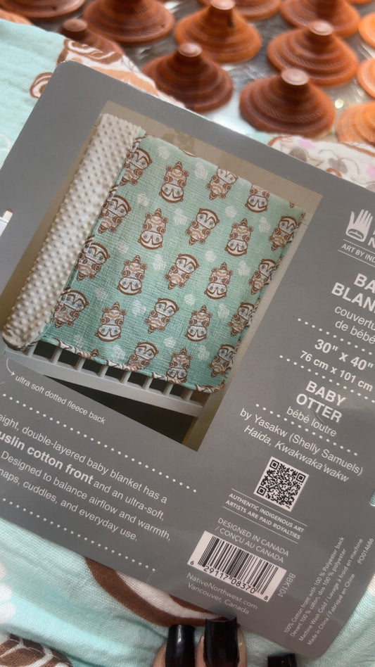 Otter Baby Blanket