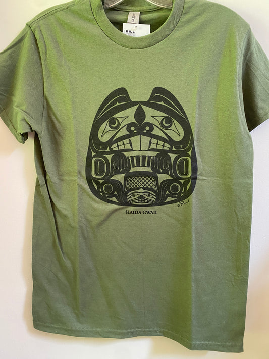 Bill Reid Beaver Haida Gwaii Design T-Shirt