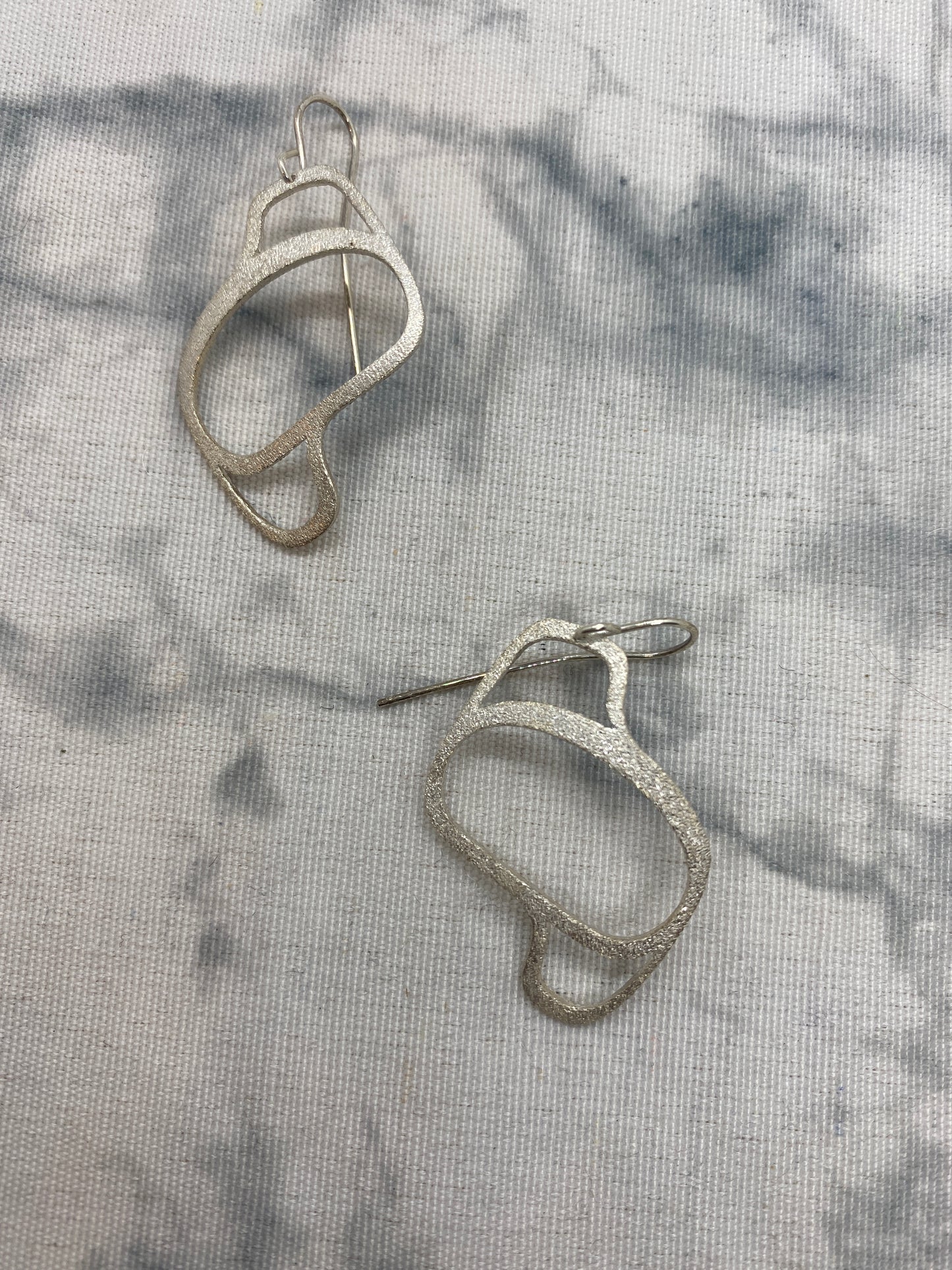 Side Box Design Earrings
